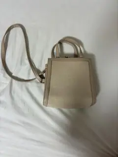 RETRO GIRL ベージュ ショルダーバッグ