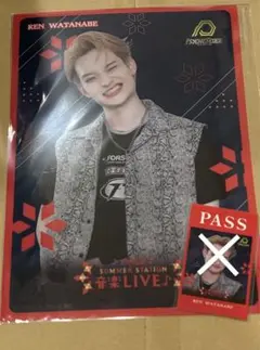 渡邉廉　サイフィ　psychicfever ポスター　ラッフルくじ　サマステ