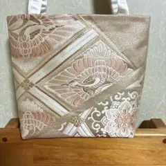 着物地帯リメイクトートバッグ