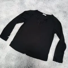 ecriture ✨ エクリチュール 長袖カットソー 【L】 黒