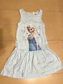 H&M エルサ ノースリーブワンピース 120cm