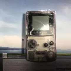 GAME BOY クリアパープル ❤️新品ガラス製スクリーンレンズ　偏光板交換