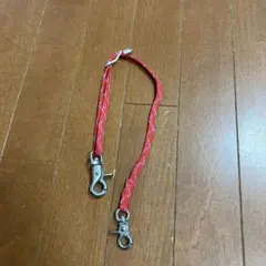 PORTER レッド ウォレットチェーン