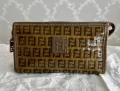 FENDI フェンディ ズッカ柄 ポーチ