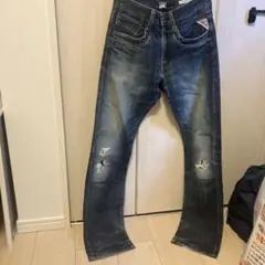 replay デニム　R81 ダメージ？