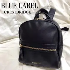 【極美品】ブルーレーベルクレストブリッジ レザー ミニリュック バックパック