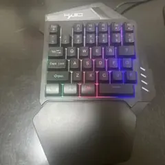 ゲーミングキーボード＆マウス セット RGBライト USB接続