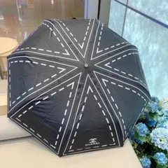 CHANEL 折りたたみ傘 黒