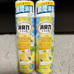 【新品未開封】 消臭力 瞬間消臭 トイレ用 エステー グレープフルーツの香り