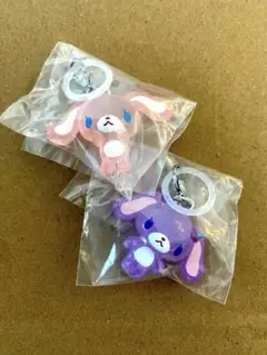 シュガーバニーズ めじるしアクセサリー ももうさ ブルーベリーうさ
