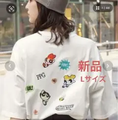 《新品》パワーパフ ガールズ 刺繍半袖Tシャツ