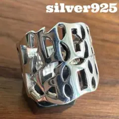 シルバー925無垢【新品】FUCK YOUリングsilver925デッドストック