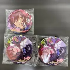逆先夏目 缶バッジ 3点セット