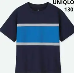 699→499 UNIQLO オーバーサイズカラーブロックＴ　130
