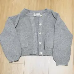 キャサリンコテージ カーディガン グレー キッズ ベビー 100サイズ