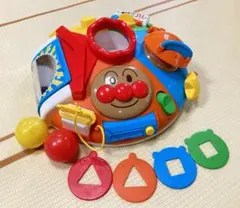【値下げ】バンダイ アンパンマン まんまる！ いたずらあそびDX 知育玩具