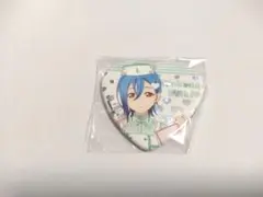 ラブライブ スーパースター ホログラム ハート型缶バッジ 若菜四季