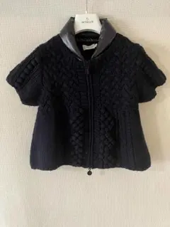 Moncler モンクレール 半袖ニットボレロ 暖かい!