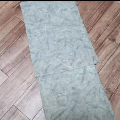 リメイク用 夏物着物 淡い色 黄緑
