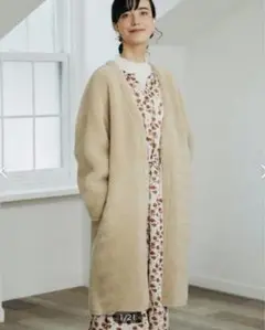 green label relaxing CF 2WAYボアコートリバーシブル