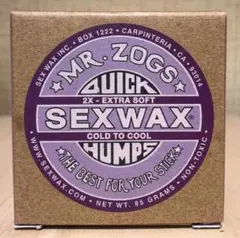 セックスワックスクイックハンプス*冬 2Xパープルラベル1個 SEXWAX
