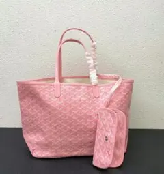 ゴヤール　トートバッグサンルイPM 限定色ピンク