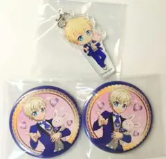 プリパラ ショウゴ 缶バッジ アクリルキーホルダー