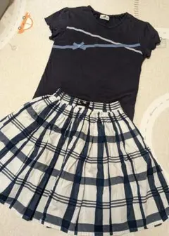 Tシャツ スカート セットアップ　140cm ペアレンツドリーム