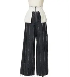 ラドロー　LUDLOW パンツ Ficelle サイズ1 ブラック ラドロー LUDLOW パンツ Ficelle サイズ1 ブラック Ficelle