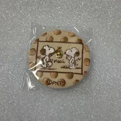 スヌーピー アンディ 刺繍缶バッジ