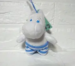 ムーミン MOOMIN ぬいぐるみマスコット 水着Ver. ブルー ②