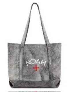 人気急上昇! NOAH ノア デニム コア ロゴ トートバッグ　ユーズド