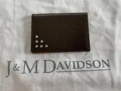 Ju0026M Davidson 名刺入れ/定期入れ/カードホルダー スタッズ