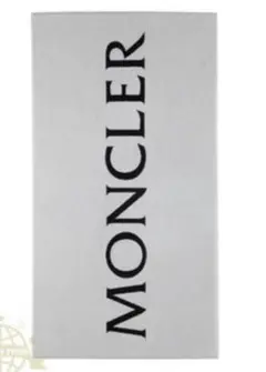 超希少 MONCLER 超大型ブランケット 掛け布団 タオル 新品・未使用
