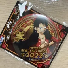 ONE PIECE 輩缶バッジ　海賊袋　2022 NEW YEAR ルフィ