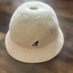 KANGOL ホワイト バケットハットM