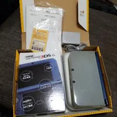 美品「Newニンテンドー3DS LL メタリックブルー」