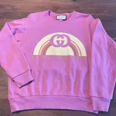 GUCCI グッチ ピンク トレーナー