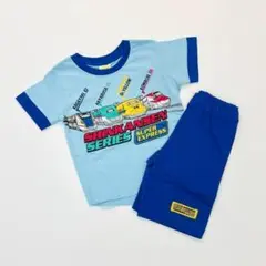 子供服 130cm 男の子 新幹線 半袖 セットアップ 新品 TG20-3