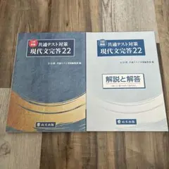 共通テスト対策 現代文 完全答案 22