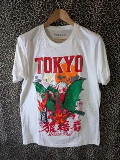 REASON 東京 グラフィックTシャツ L