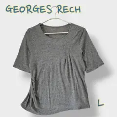 ＊ジョルジュレッシュ＊Lサイズ カットソー Tシャツ トップス アシンメトリー