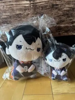 [新品タグ付き] ハイキュー!! もちぴこぬいぐるみ① 影山飛雄セット