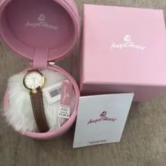 【新品未使用】Angel Heart 腕時計(クォーツ) ブラウンレザー