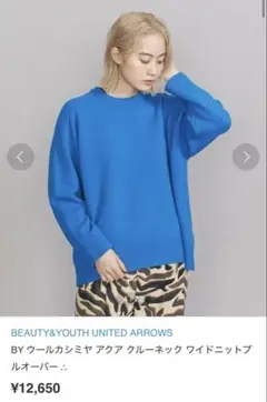 12650円美品BEAUTY&YOUTH UNITED ARROWS ニット