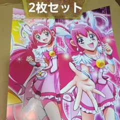 スマイルプリキュア　キャラポスコレクション　キュアハッピー　ポスター　2枚