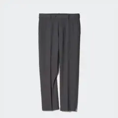 極美品◇UNIQLO ユニクロ 感動パンツ ウールライク ダークグレー W82