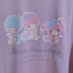 ☆ サンリオ リトルツインスターズ ぼんぼんりぼん フラワーエンジェル Tシャツ