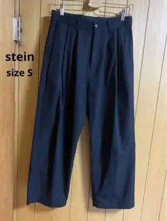 stein WIDE STRAIGHT TROUSERS