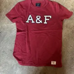 Abercrombie & Fitch 赤 Tシャツ S